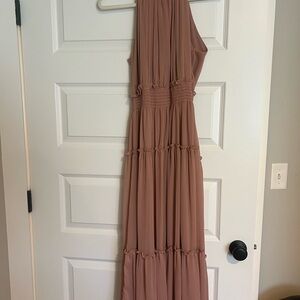 Dark Blush Pink Taylor Dress